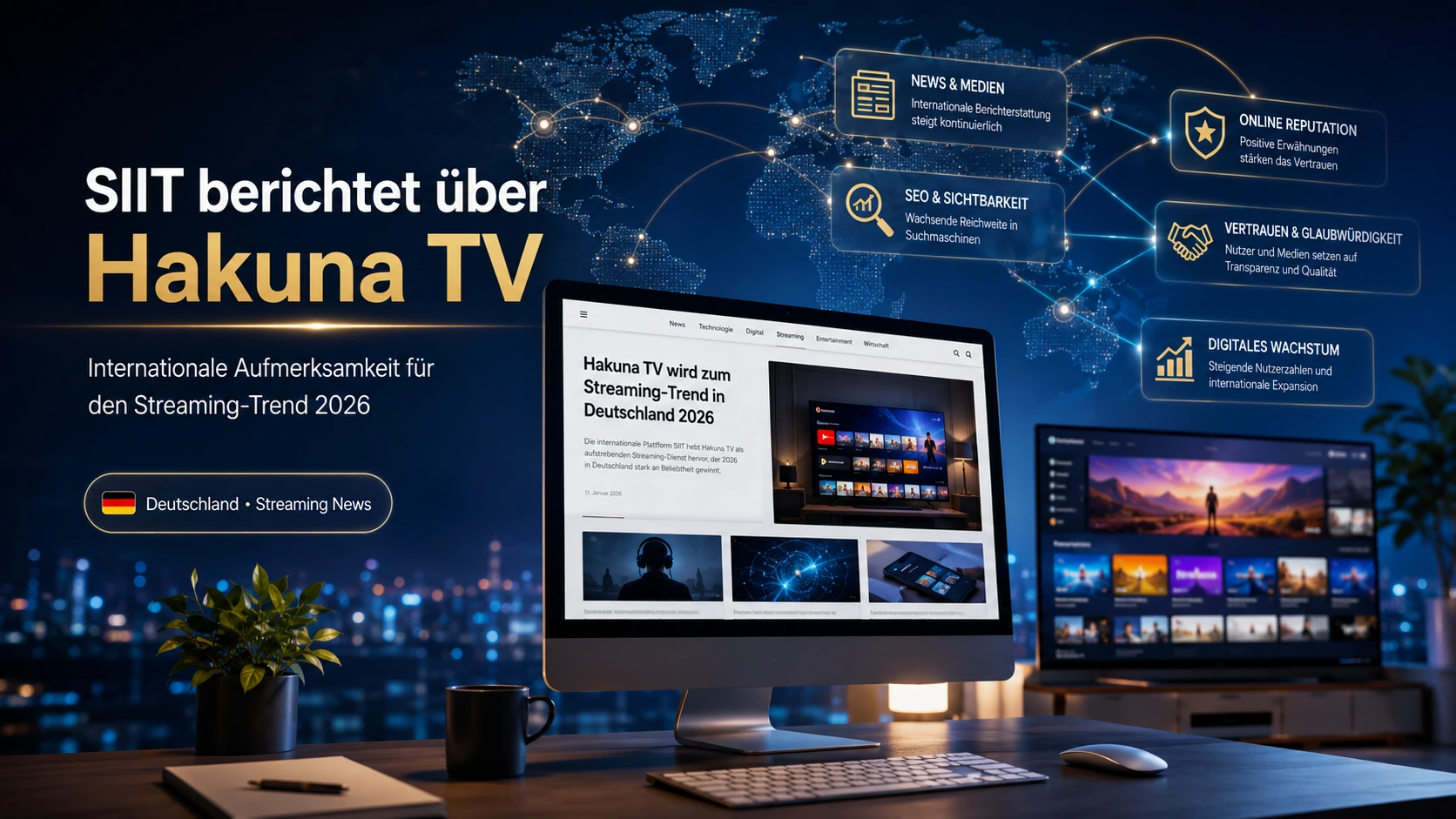 SIIT berichtet über Hakuna TV und Streaming-Trends 2026