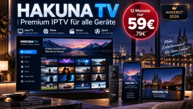 Hakuna TV Premium IPTV Jahresabo für 59 Euro auf Smart TV und mobilen Geräten