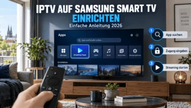 IPTV auf Samsung Smart TV einrichten – App und Zugangsdaten