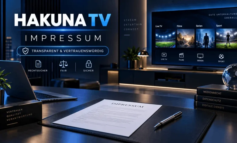 Hakuna TV Impressum